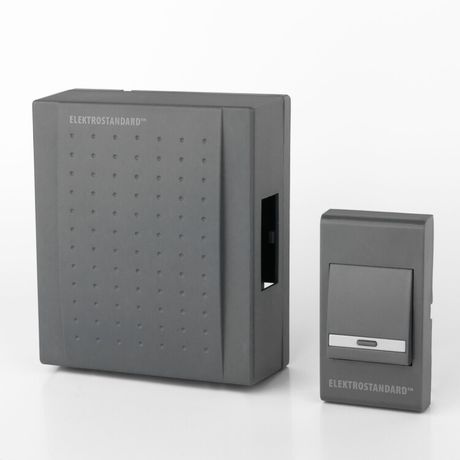 DBQ17 WM 1M IP44 серый звонок дверной проводной | a031653 Elektrostandard