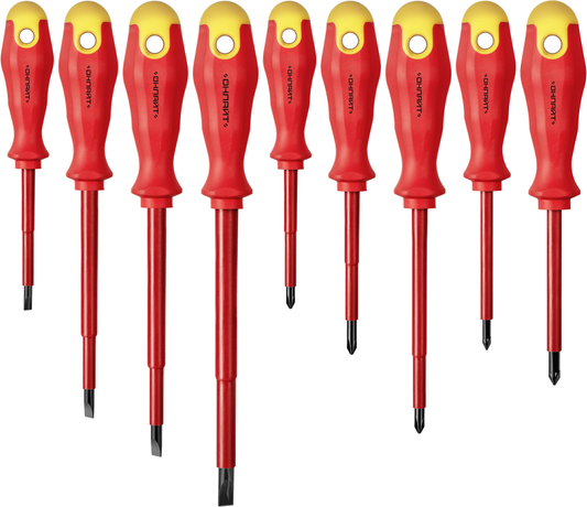 Набор отверток диэлектрических OHT-Otd01-H9 (9шт) ОНЛАЙТ 90561 Navigator 33331