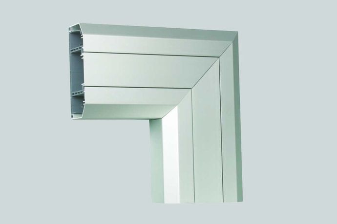 Угол плоский (вниз) для ТК01103-8 алюм. Simon Connect TKA021110-8