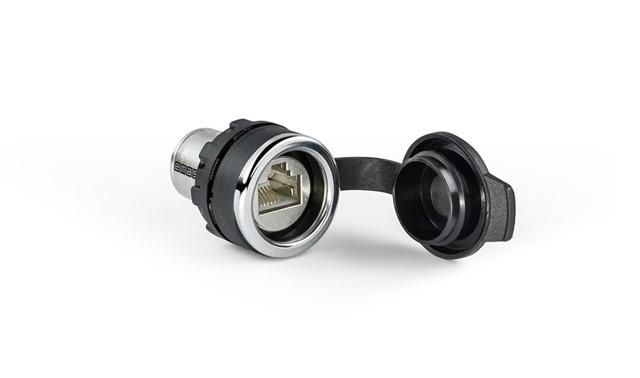 Разъем "мама-мама" RJ45 с позолоченными контактами EMAS BRJ45