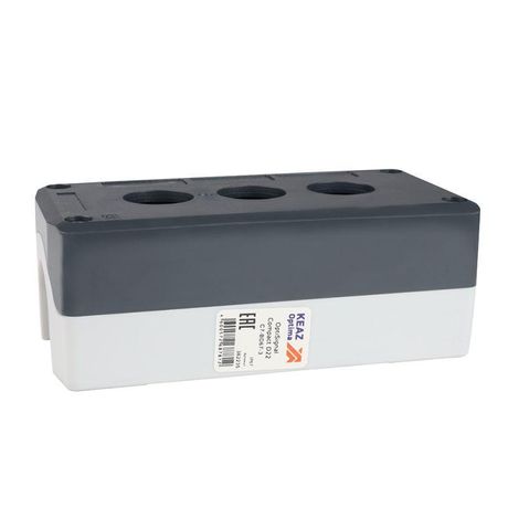 Корпус кнопочного поста OptiSignal Compact D22 C7-BD67-3 3 отв. IP67 XALD03 | 362236 КЭАЗ 362235