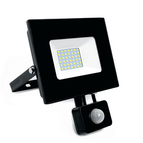 Прожектор светодиодный с датчиком LL-908 IP44 50W 6400K | 29558 Feron