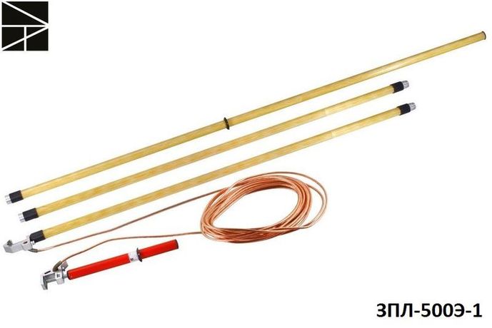 Заземление переносное для воздушных линий ЗПЛ-500Э-1 сечен. 70мм ЭЛЕКТРО ТРЕЙД ET-Z245-70