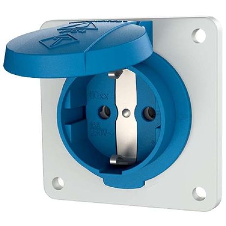 Панельные розетки SCHUKO 16A 2п.+з 230B - 11011F Mennekes