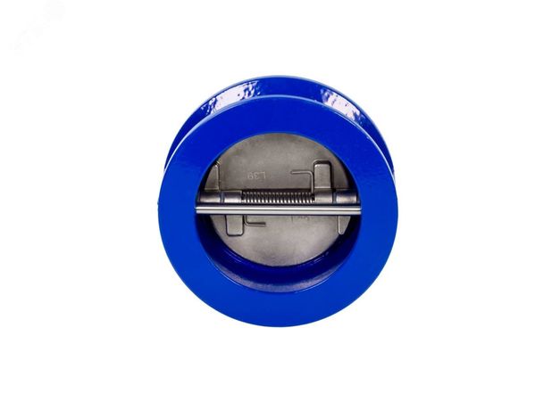 Клапан обратный NVD-895R PN16 DN 100 межфланцевый пружинный двустворчатый чугун GJL250 - 082X8498R Ридан