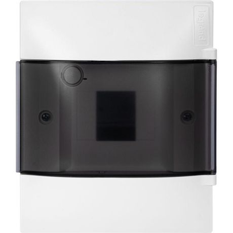 Щиток пластиковый встраиваемый Practibox S (в полые стены) 1х4 дым. дверь Leg 134574 Legrand