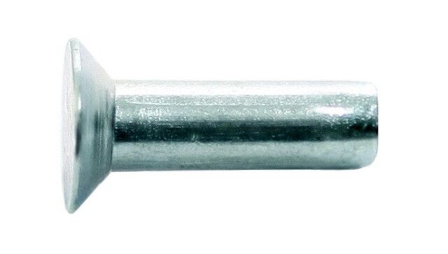Заклепка алюминиевая потайной головой 8,0х40 ГОСТ 10300-80 (4 шт)- пакет | 144255 Tech-KREP