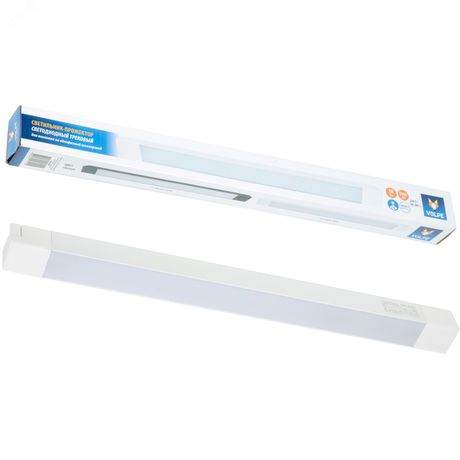 Линейный 2500 Лм Белый свет (4000К) Корпус ТМ Volpe - UL-00010119 Светильник-прожектор ULB-Q281 30W/4000K WHITE светодиодный трековый Uniel