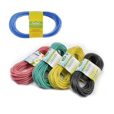 Шнур хозяйственный с полимерным покрытием 3 мм 20м цветной в ассортименте - накл. 136610 Tech-KREP