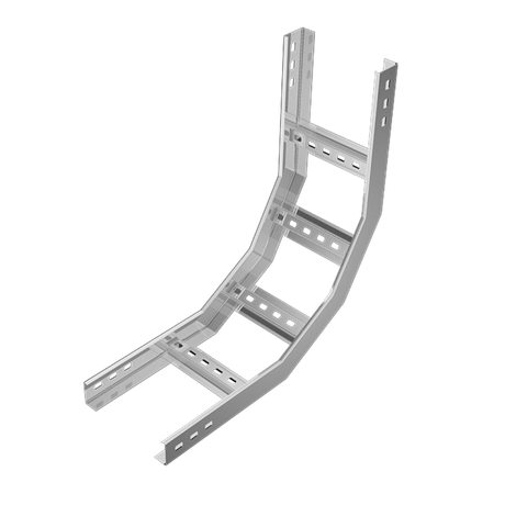 Угол вертикальный лестничный внутренний 90 градусов 50х300 | LNL90*50*300*1.5 КМ-профиль