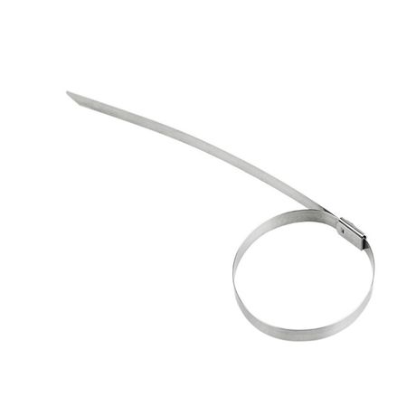 Хомут-стяжка стальной 400x7,9 мм, упаковка 100 шт. | 07-0410-100 REXANT MEET