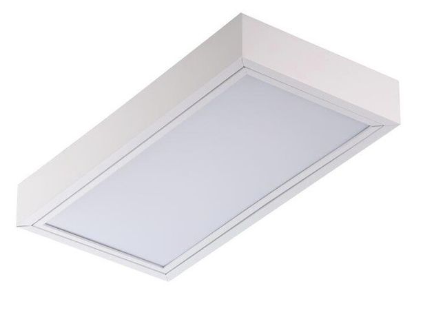 Светильник люминесцентный накладной TL218 OL EL 620x310x85мм без ламп IP20 опал | 02393 TechnoLux