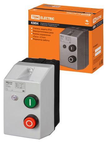 КМН10960 9А в оболочке с индикатором Ue=380В/АС3 IP54 | SQ0709-0022 TDM