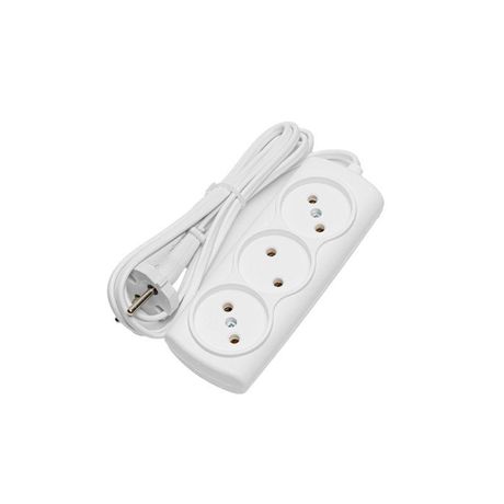 Удлинитель 3х1.5 6А 1300Вт ШВВП2х0.75 модель Р16-010 Si Volsten 13583