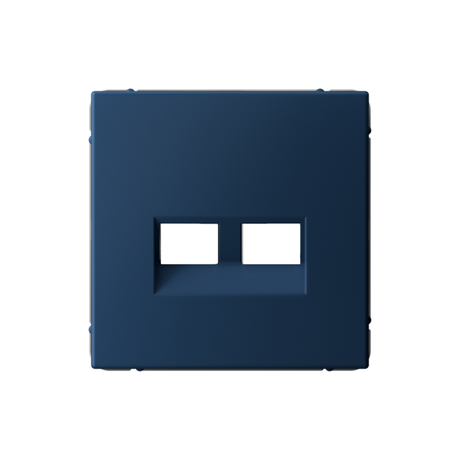 Накладка двойная ArtGallery для информационных функций типа Keystone аквамарин SE GAL001190 APC