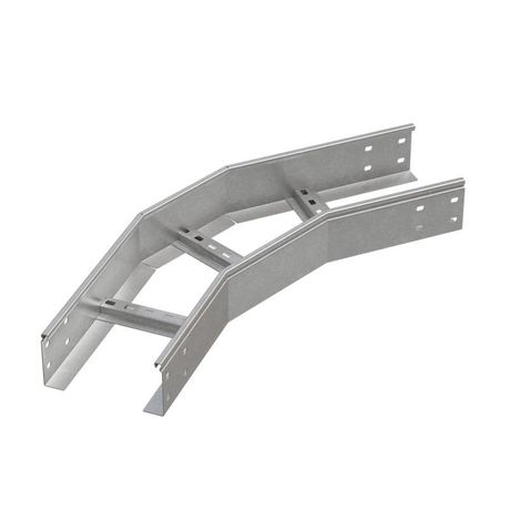 Угол лестничный горизонтальный 45 гр. 100х600х1,2 мм INOX304 N | LGL45-100-600-1.2 КМ - профиль КМ-Профиль LO38144