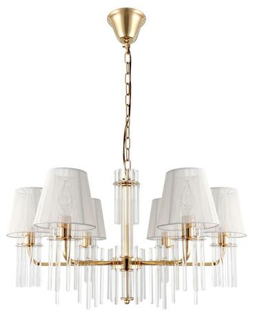 Люстра Lilith 1039-306 6хE14 40Вт хрусталь Rivoli Б0054947 ЭРА