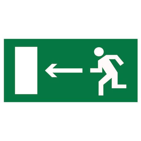 Пластина Напр. к эвакуационному выходу налево PS-50206.E04 - a13751 BS