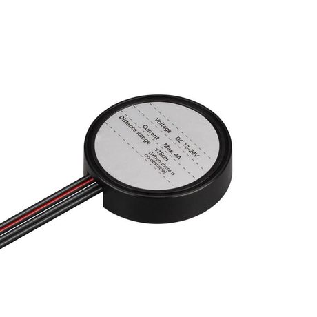 Пластик 2 года) - 046145 Диммер SR-PRIME-MIRROR-R35-BK (12-24V 48-96W PROXIMITY SENSOR) (IP20 Arlight