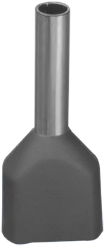 Наконечник 61 038 NET-E2-0.75-8-B50 НШВИ2, сер.2 провода (50шт/упак) |61038 |Navigator 20242