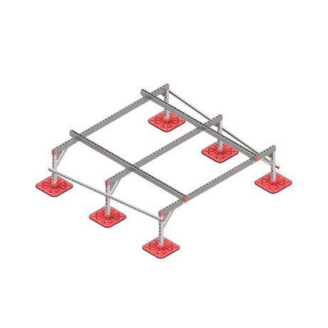 Конструкция опорная для установки оборудования TECHNORAPTOR FOOT 2000х2000 HD КМ TR0249 КМ-Профиль
