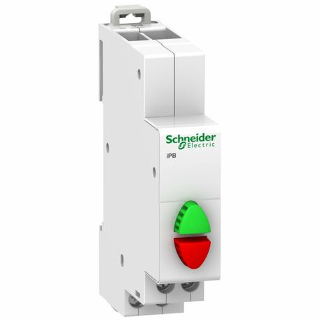Кнопка управления iPB красная/зеленая 1НЗ/1НО | A9E18034 Schneider Electric APC