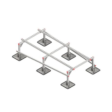 Конструкция опорная для установки оборудования TECHNORAPTOR STEELFOOT 1000х2000 тип 2 КМ TR0102 КМ-Профиль
