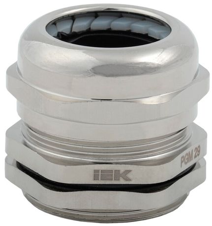 Сальник PGM 36 метал. диаметр проводника 25-33мм IP68 IEK | YSA50-33-47-68-K23