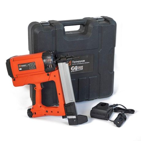 Пистолет газовый монтажный гвоздезабивной 90Дж 7.2В Промрукав PR08.17903 Строитель