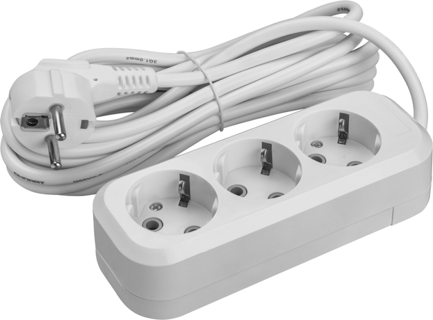 Удлинитель 3х1.5м с заземл. 16А IP20 90515 OPE-S-03-150-Е-3х1 ОНЛАЙТ Navigator