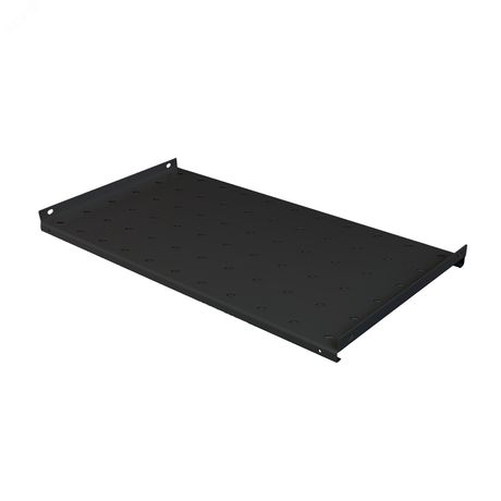 Полка стационарная NTSS 488х255мм, для настенных шкафов серии W глубиной 450мм, черный RAL 9005 - УТ000080861 NTSS-FSW-450-BL