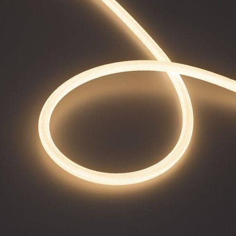 Лента светодиодная герметичная MOONLIGHT-COTTON-TOP-S-M560-D13xmm 24V Warm3000 (11 W/m, IP65, 5m, wire x1) (ARL, Вывод прямой, 3 года, 560 LED/m) - 048141 Arlight