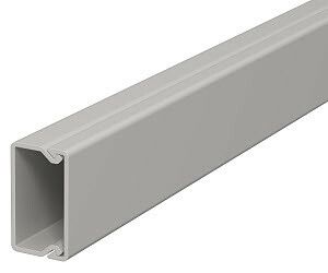 Мини-канал WDK с крышкой 15x30x2000 мм (высота борта 17 мм, крышка 30 мм) ПВХ серый RAL 7030 | 6025005 OBO Bettermann