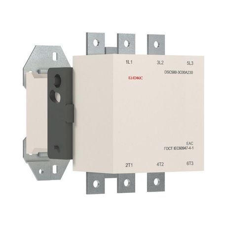 Магнитный контактор DSC500-3C00A230 500А 250кВт (AC3) кат 220В AC | DKC ДКС