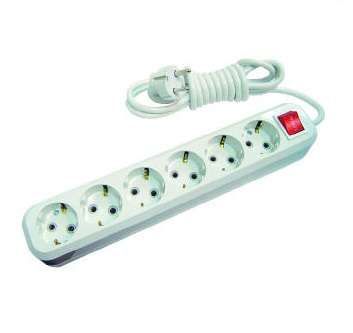 Удлинитель 6х3м с заземл. 16А IP20 выкл. Makel MGP233