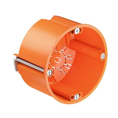 Коробка монтажная для полой стены 68х47 мм, D68mm, H47 mm, без галогена, IP30, 6 вводов (HG 47) | 2003802 OBO Bettermann