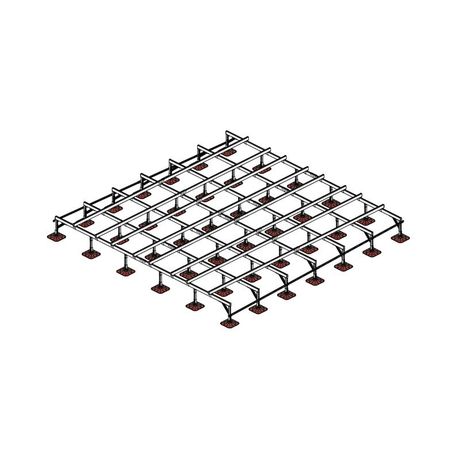 Конструкция опорная для установки оборудования TECHNORAPTOR FOOT 6000х6000 KM-TR-F-SSEI-6000-6000 КМ TR0063 КМ-Профиль