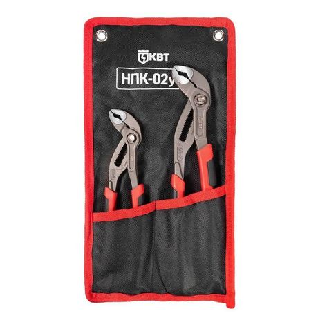 Набор переставных клещей НПК-02у с кнопочной самофиксацией - 101543 КВТ