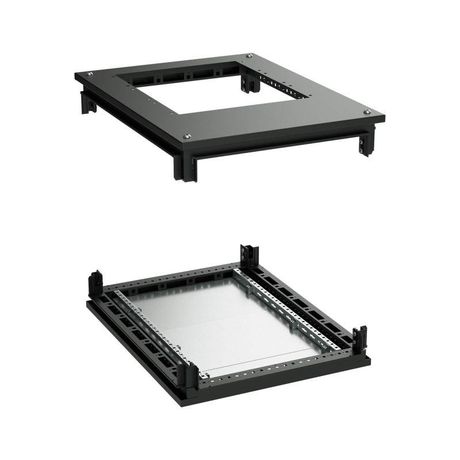 Крыша с фланцем и основание для 19" IT-CQE 600x1000, RAL9005 | R5RKTB610FITB DKC ДКС