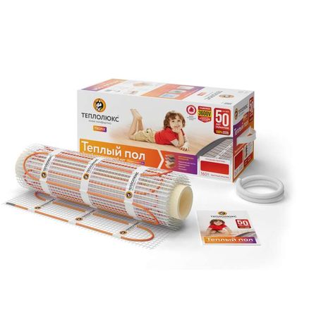 Комплект "Теплый пол" (мат) Tropix МНН 1600Вт/10.0кв.м Теплолюкс 100035729100 2206235