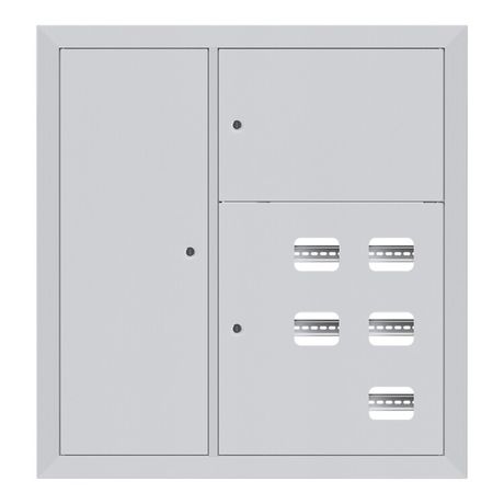 Щит этажный 5 кв. слаботочка слева (1000х950х160) Basic | mb28-v-5z EKF