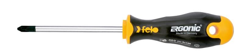 Отвертка Ergonic крестовая PH 1X80 | 40210210 Felo