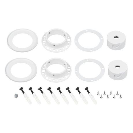 Крепление MOONLIGHT-D40-CEILING-IN-F-DL White металл (комплект) Arlight 048996