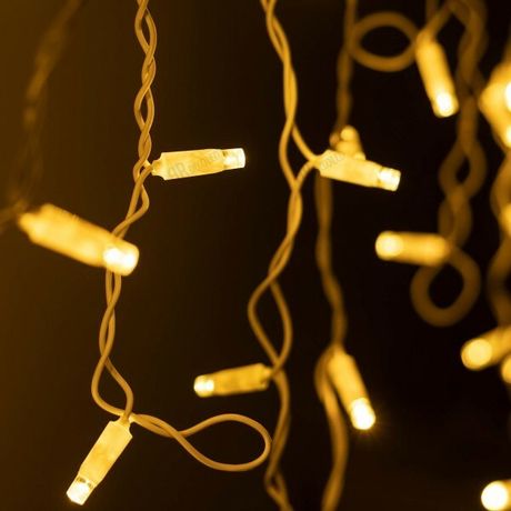 Светодиодная гирлянда ARD-EDGE-CLASSIC-2400x600-WHITE-88LED-FLASH Warm/Warm (230V, 6W) (Ardecoled, IP65) | 031191 Arlight