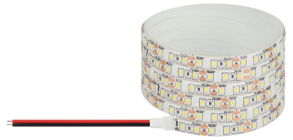 Светодиодная лента LS2835-9,6-120-12-4000K-IP65-1 year-5m дневной белый 5м - Б0059902 ЭРА