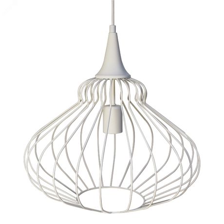 Светильник Грета 211 бел.муар (плафон Джаз) НСБ 01-60-146 Е27 ИУ - 1005404281 Элетех