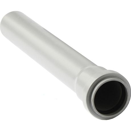 Труба канализационная 32x250 мм PP, однораструбная, серая - 113025 PRO AQUA