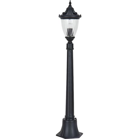 Светильник садово-парковый PL586 столб 60W 230V E27, черный | 41167 Feron