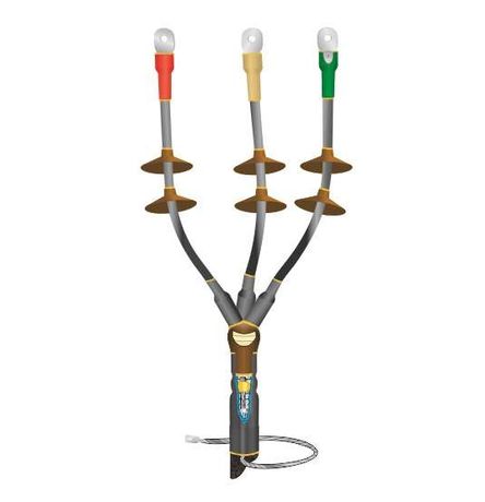 Муфта кабельная концевая наружн. установки 10кВ КНТп 3х(16-25мм) без наконечн. Нева-Транс Комплект 22020115 Нева Транс