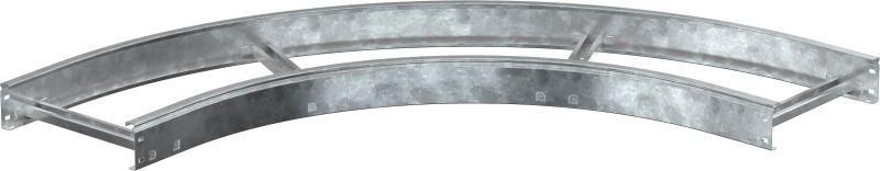 Поворот лестничный LESTA 90град 100х300мм R600 HDZ | CPG05-4-90-100-300-HDZ IEK